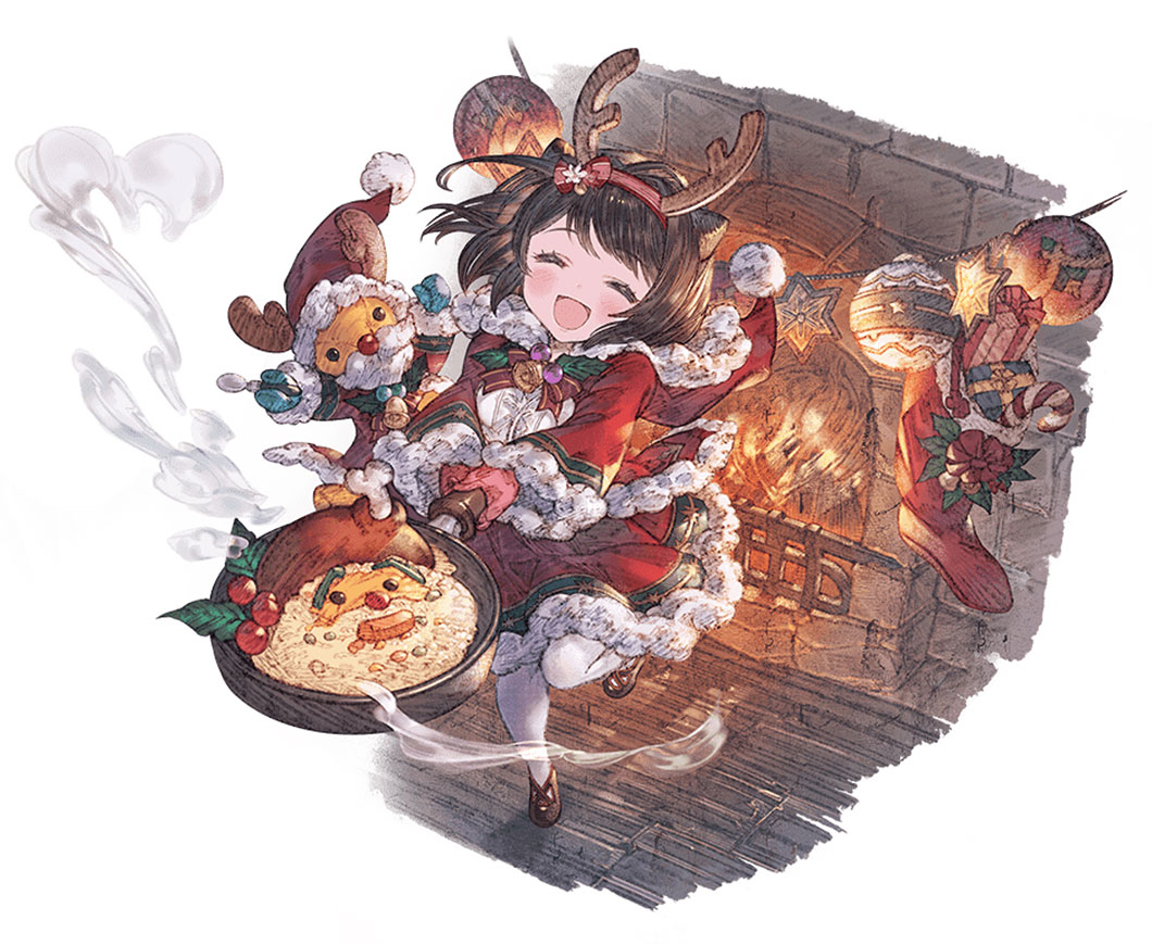 Holiday Yaia Artwork from Granblue Fantasy