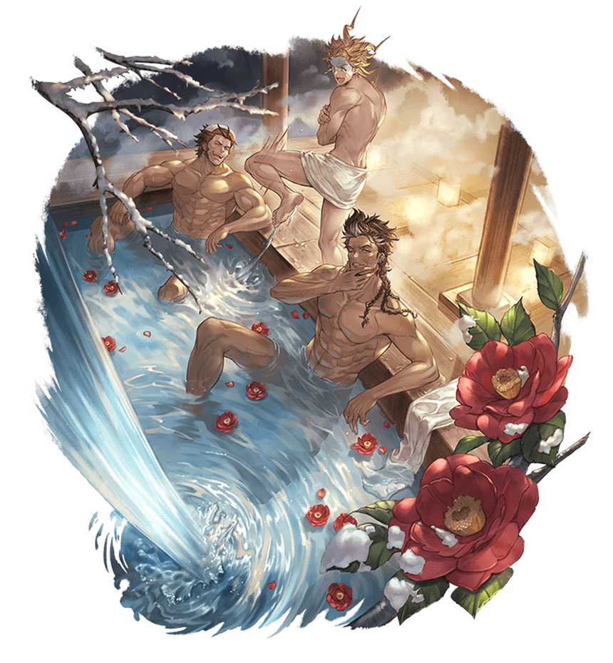 Yukata Yngwie Illustration from Granblue Fantasy
