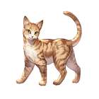 Young Cat (Ginger Tabby)