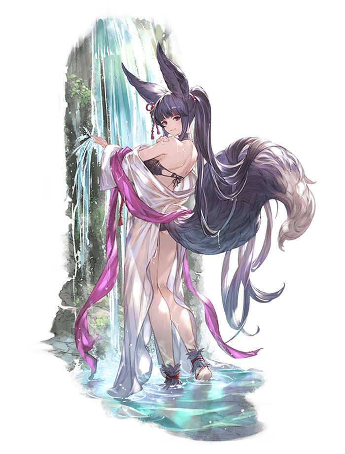 Summer Yuel Art from Granblue Fantasy
