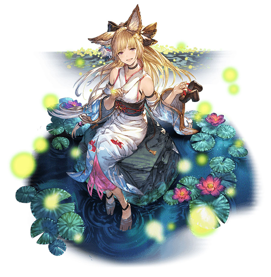 Summer Yuisis Artwork from Granblue Fantasy