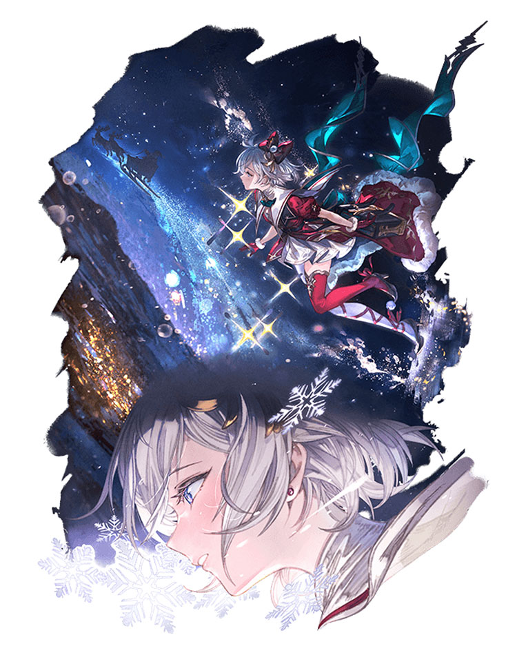 Holiday Yuni Artwork from Granblue Fantasy