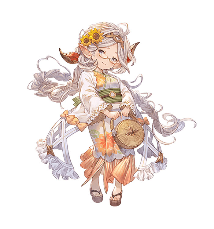 Yukata Zahlhamelina Art from Granblue Fantasy