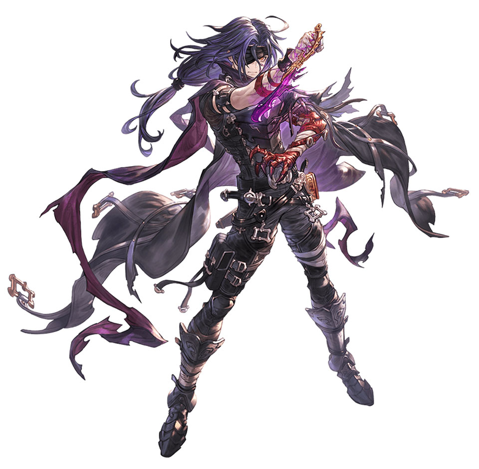 Zehek SSR Art from Granblue Fantasy