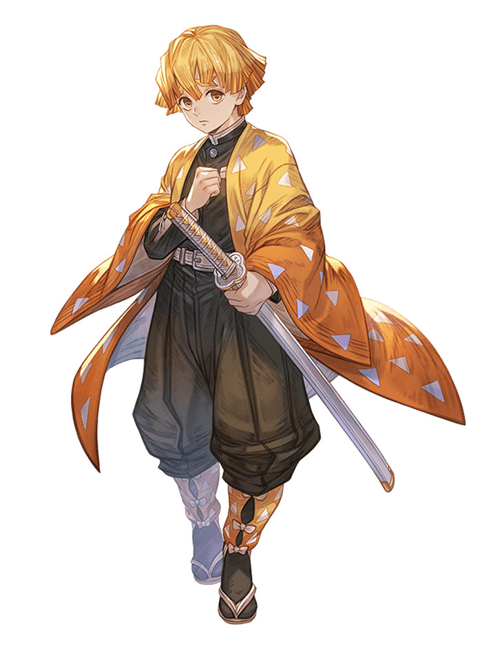 Zenitsu Agatsuma Art from Granblue Fantasy
