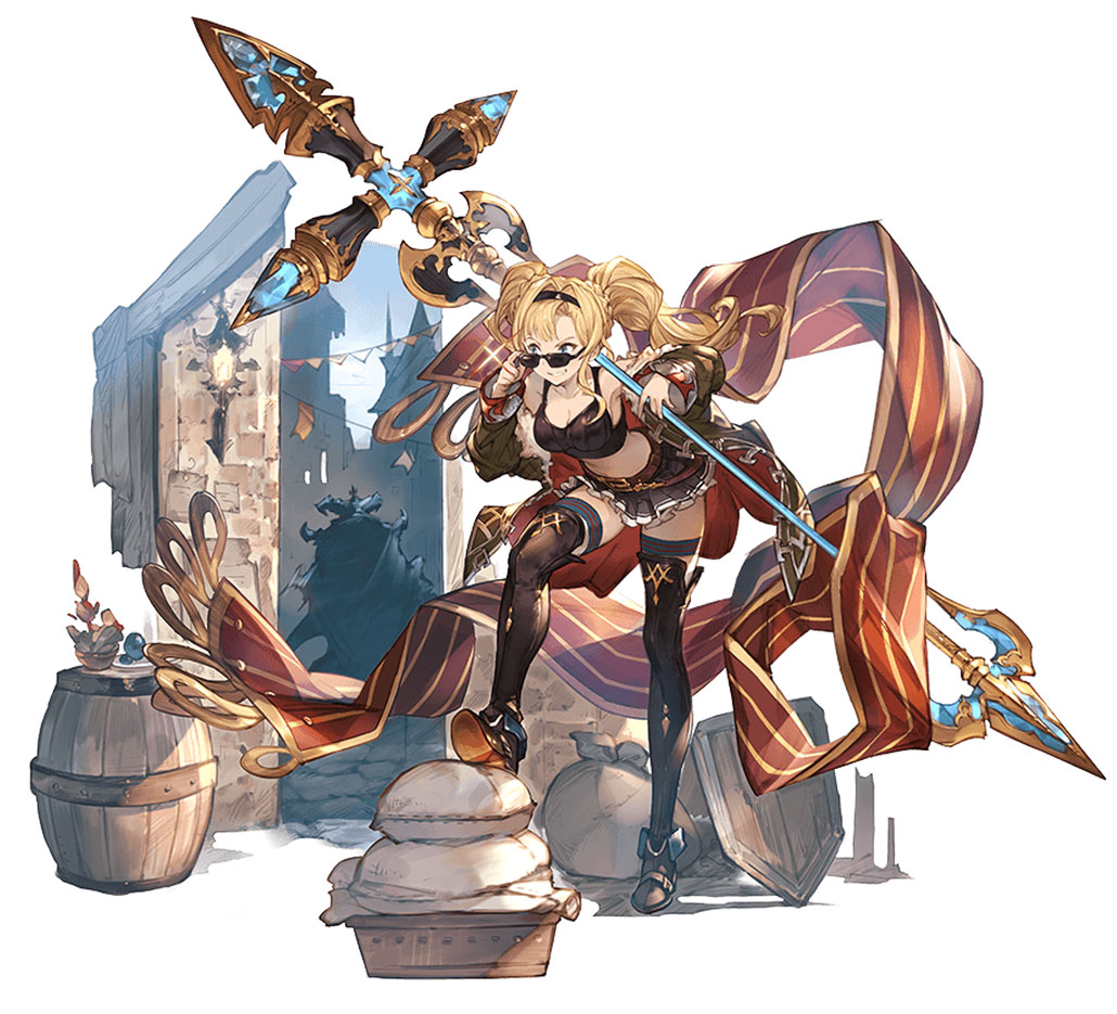 Dark Zeta Artwork from Granblue Fantasy
