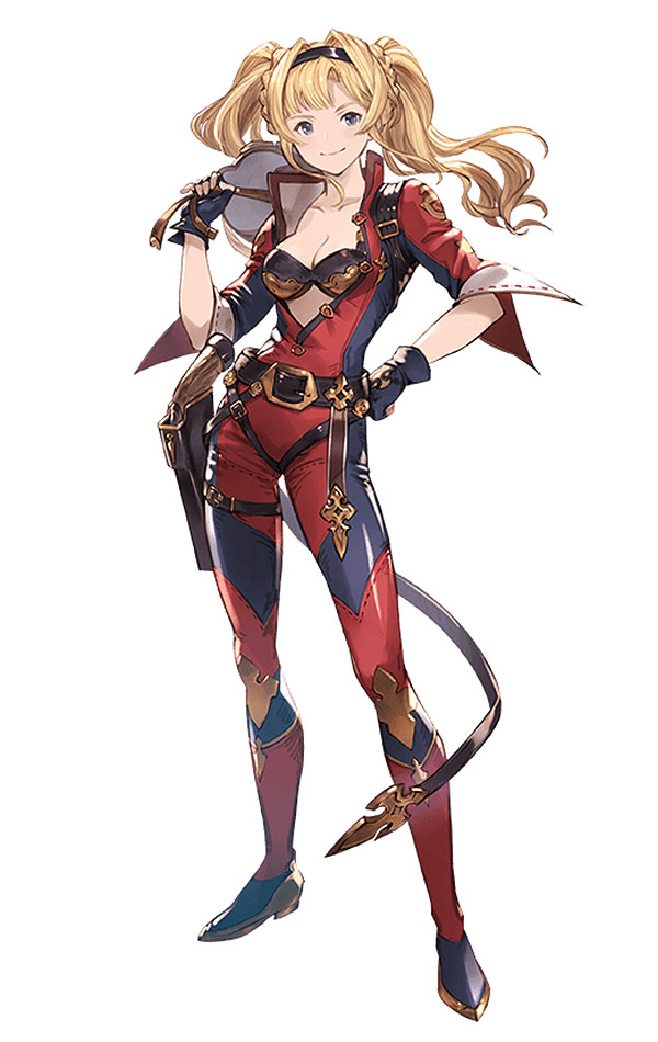 Racing Suit Zeta Character Art from Granblue Fantasy