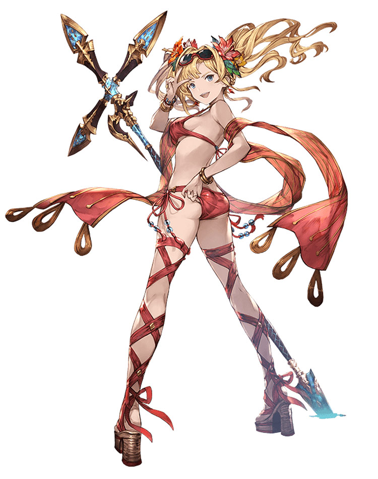 Summer Zeta Character Art from Granblue Fantasy