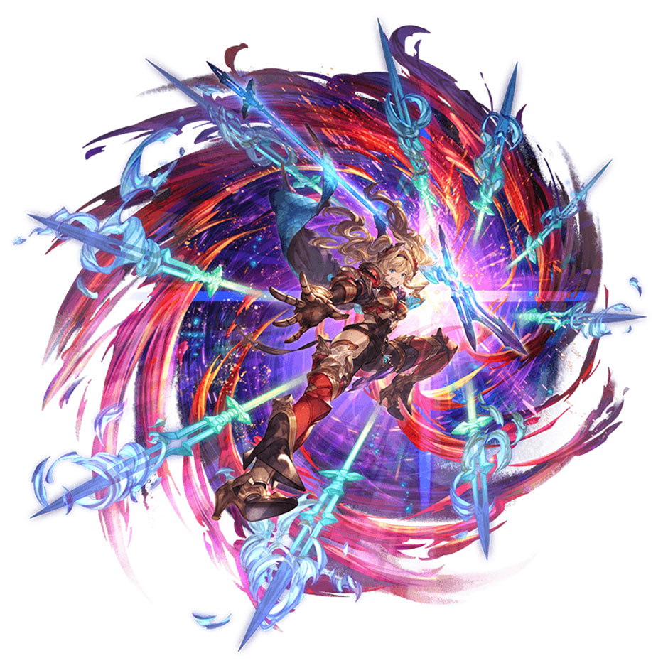 Water Zeta, Battle Art from Granblue Fantasy