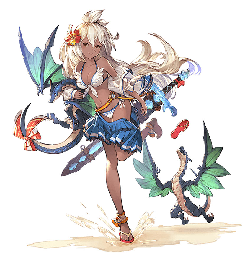 Grand Zooey Character Art from Granblue Fantasy
