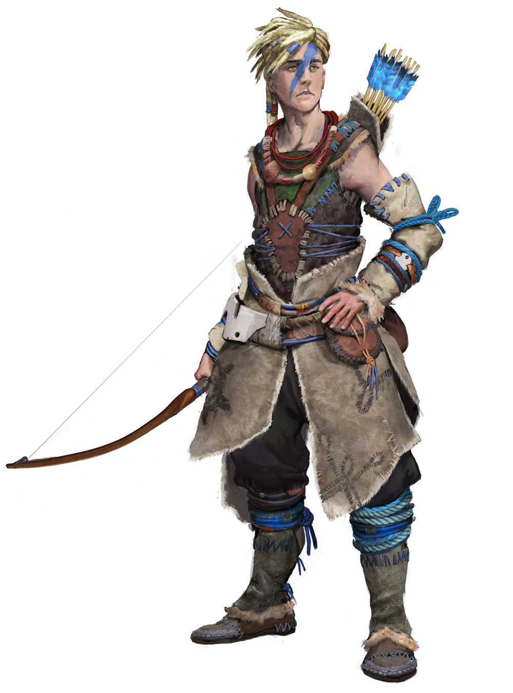 Bast Concept Art from Horizon Zero Dawn