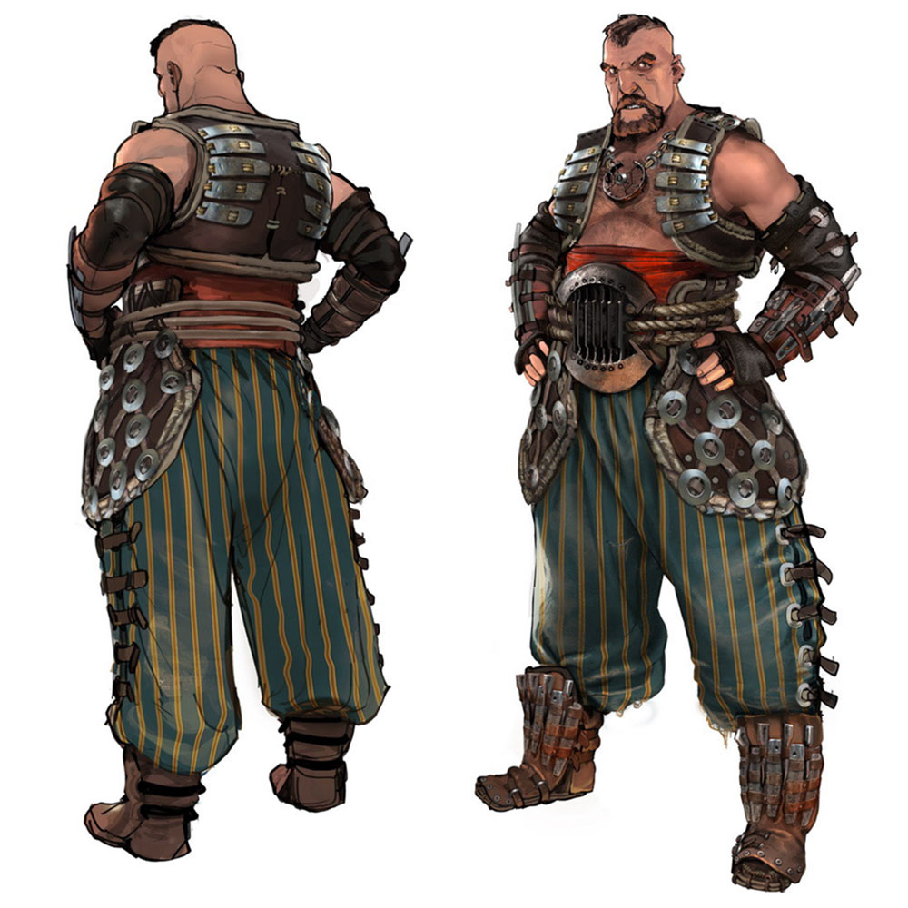 Dervahl Concept Art from Horizon Zero Dawn