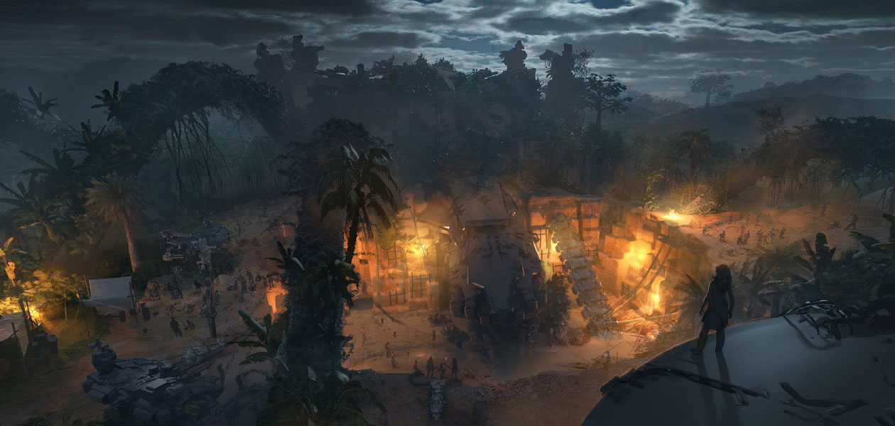 Eclipse Mission Concept Art from Horizon Zero Dawn