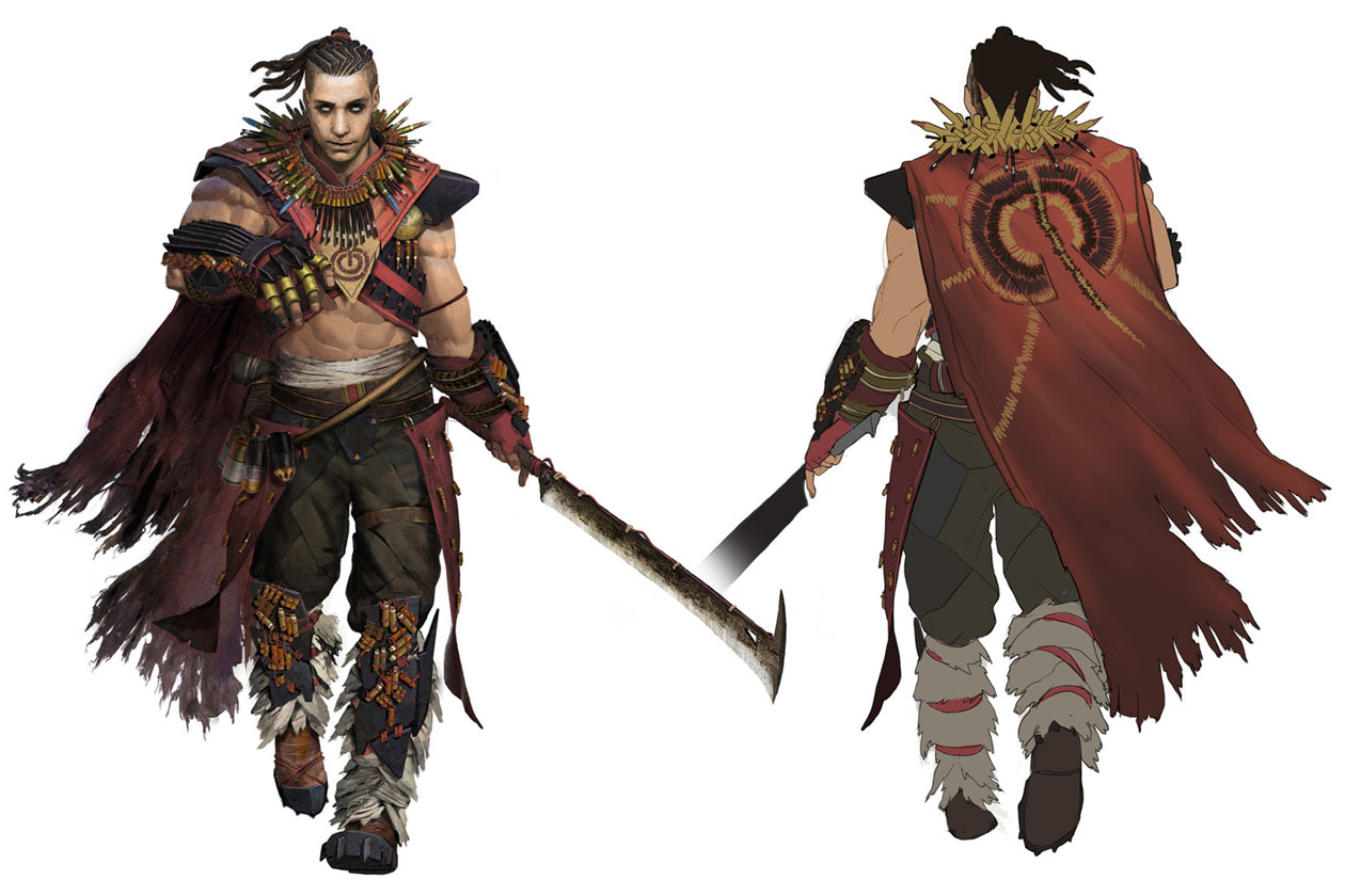 Helis Concept Art from Horizon Zero Dawn