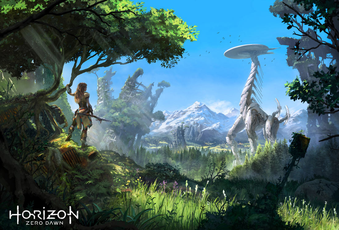 Key Artwork from Horizon Zero Dawn