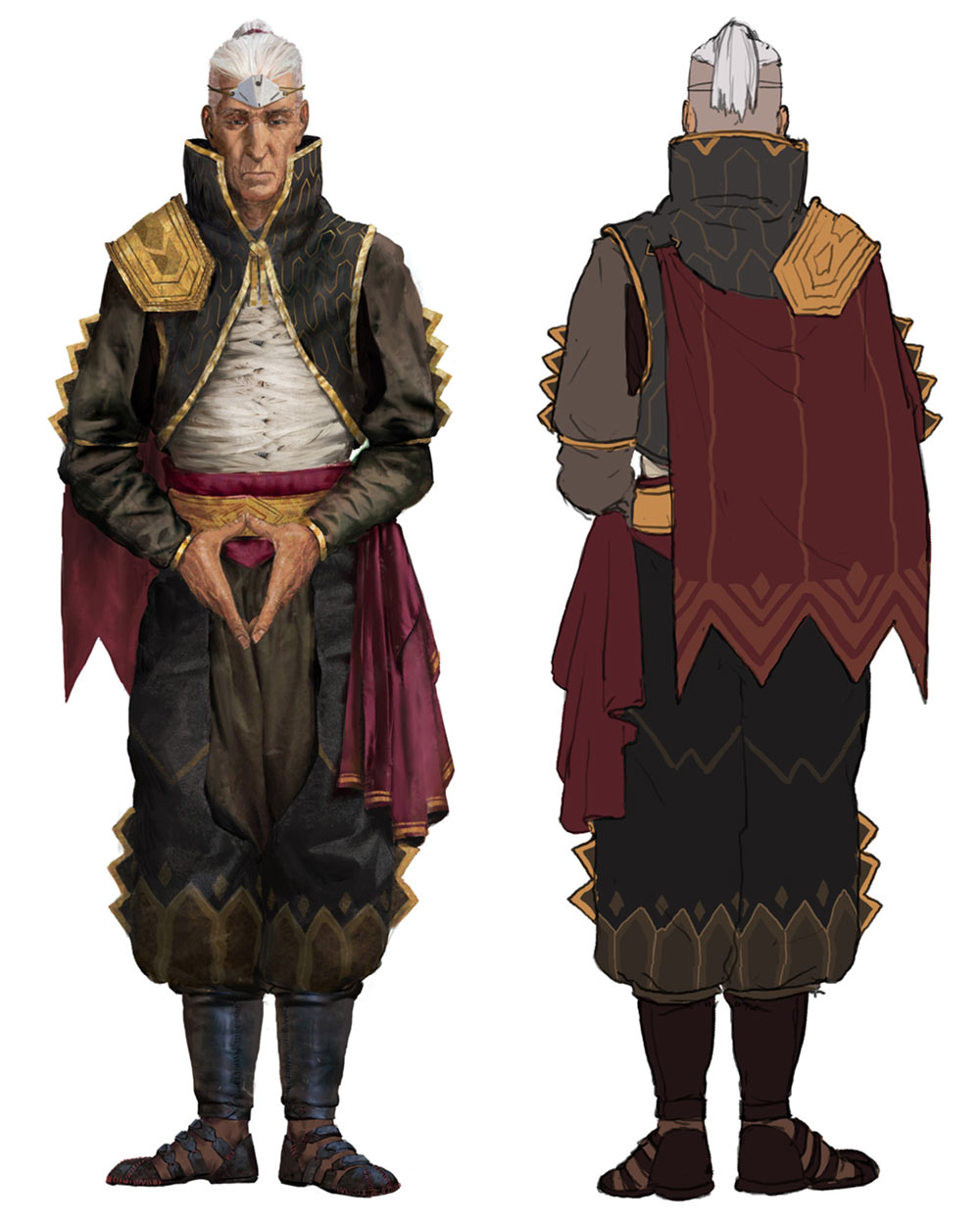 Marad Concept Art from Horizon Zero Dawn