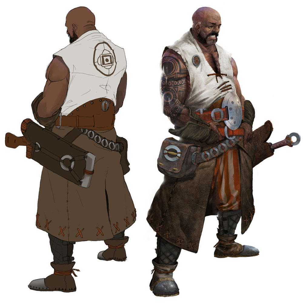 Olin Concept Art from Horizon Zero Dawn
