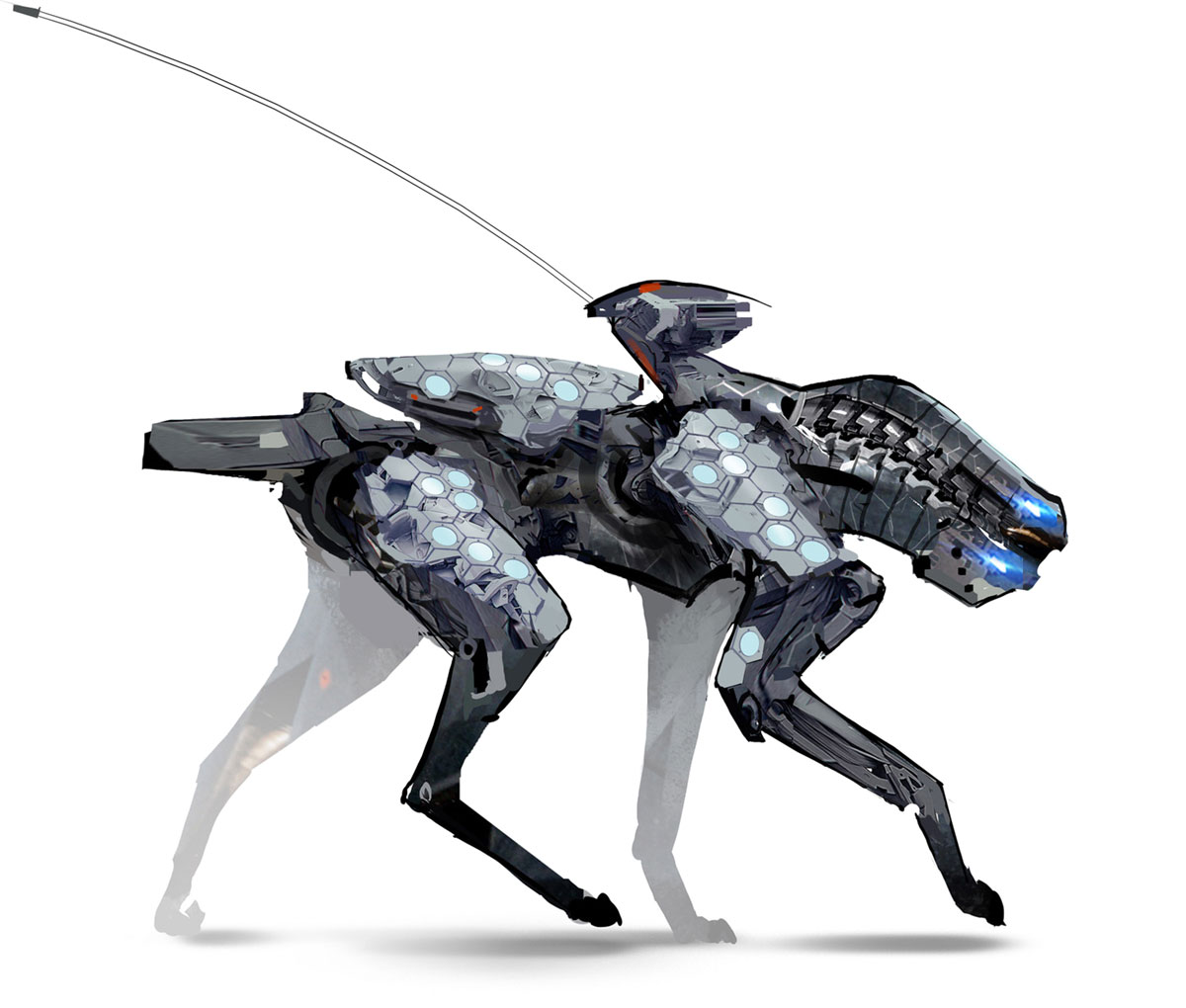 Stalker Concept Art from Horizon Zero Dawn