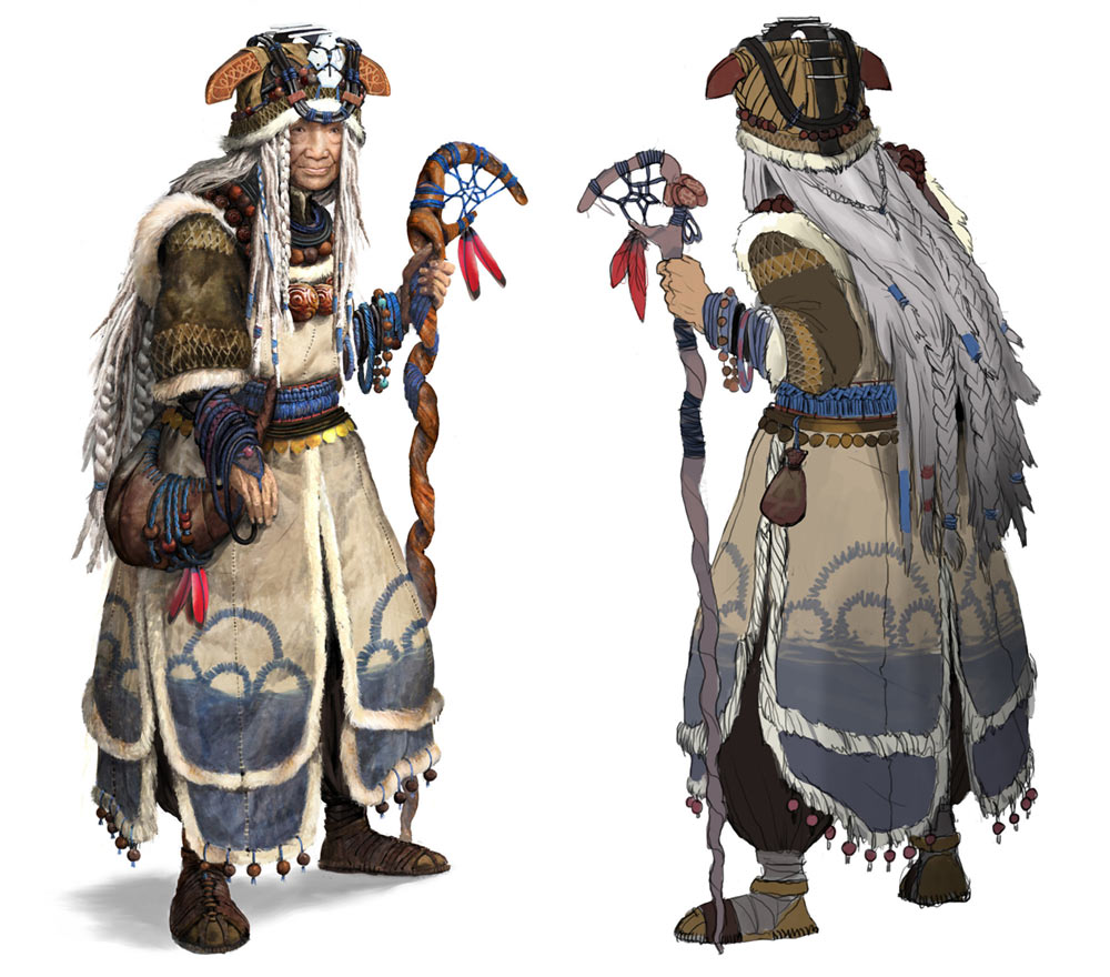 Teersa Concept Art from Horizon Zero Dawn