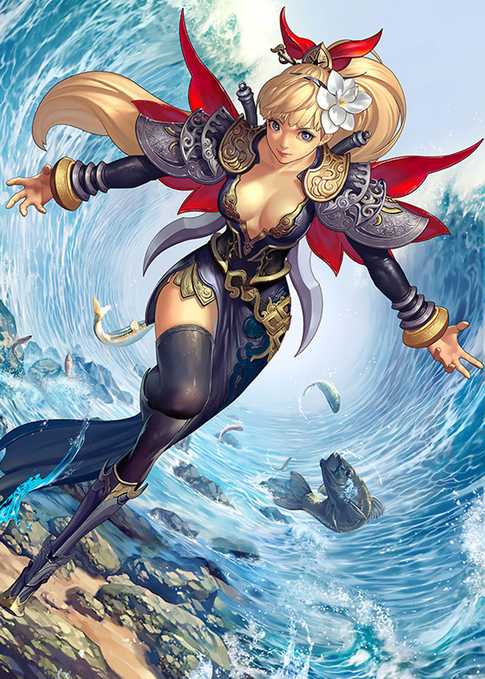 Cai Mao Card Artwork from Million Lore