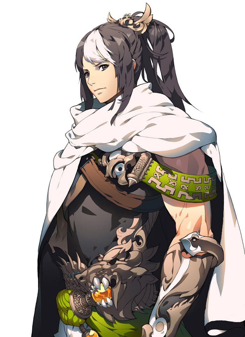 Liu Bei Portrait Character Art from Million Lore