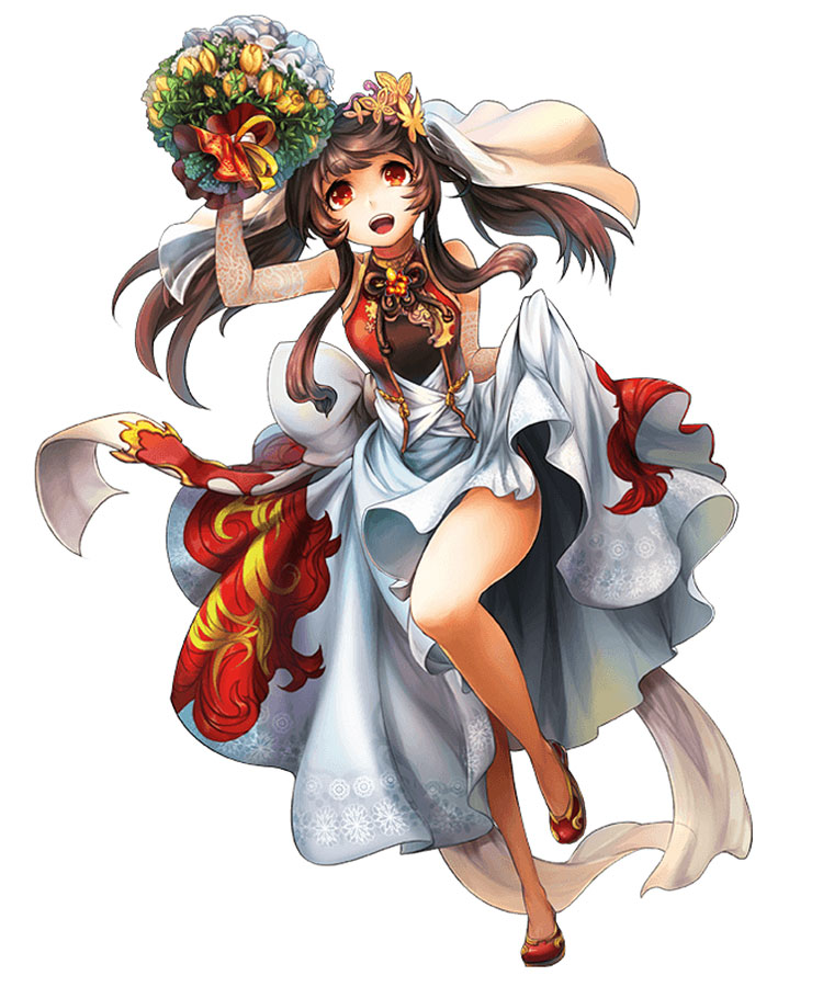 Sun Shangxiang Character Art from Million Lore