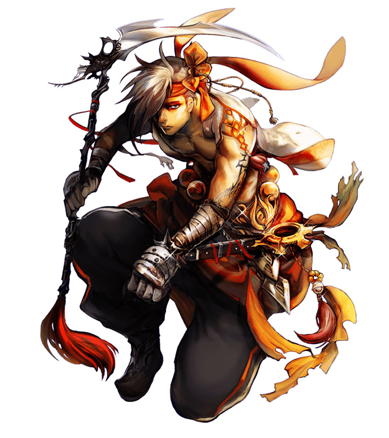 Awoken Zhang Bao Character Art from Million Lore