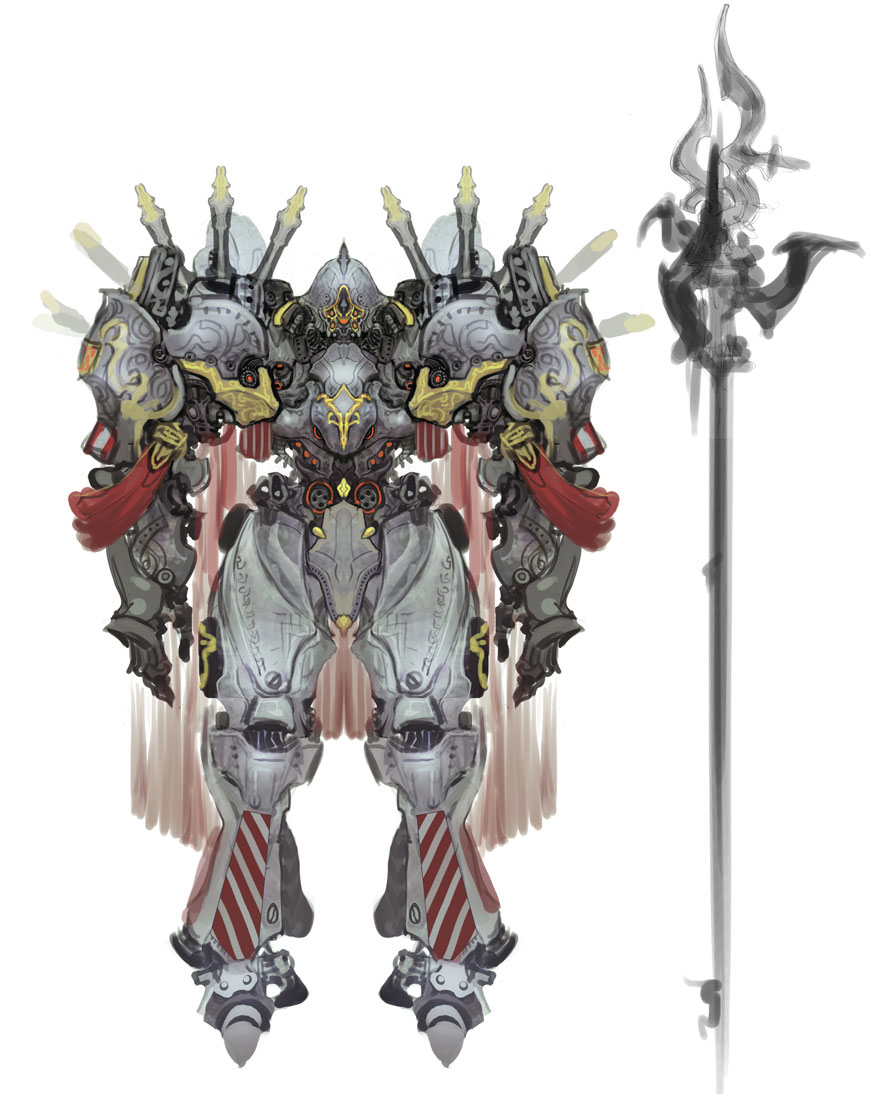 Ascalon Artwork from The War of Genesis IV: Spiral Genesis