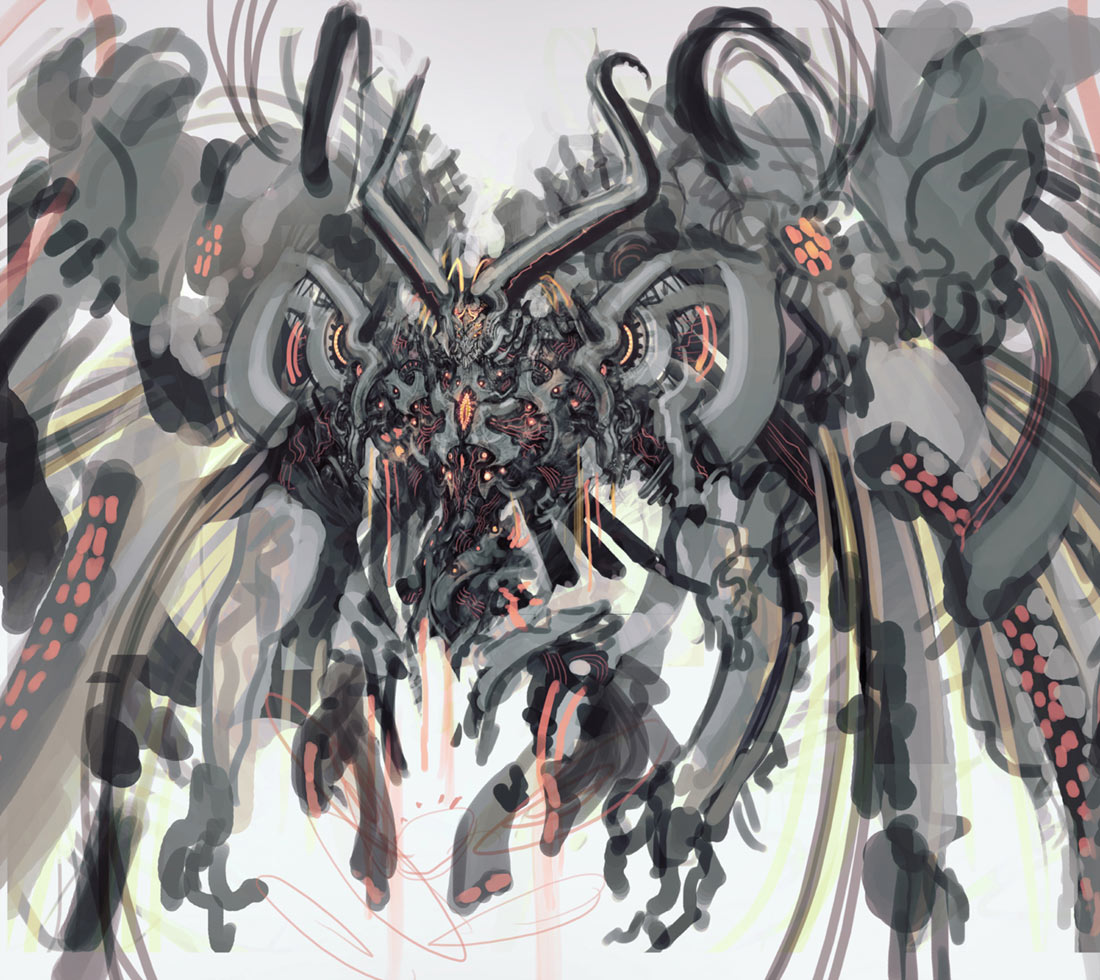 Asmodus Artwork from The War of Genesis IV: Spiral Genesis
