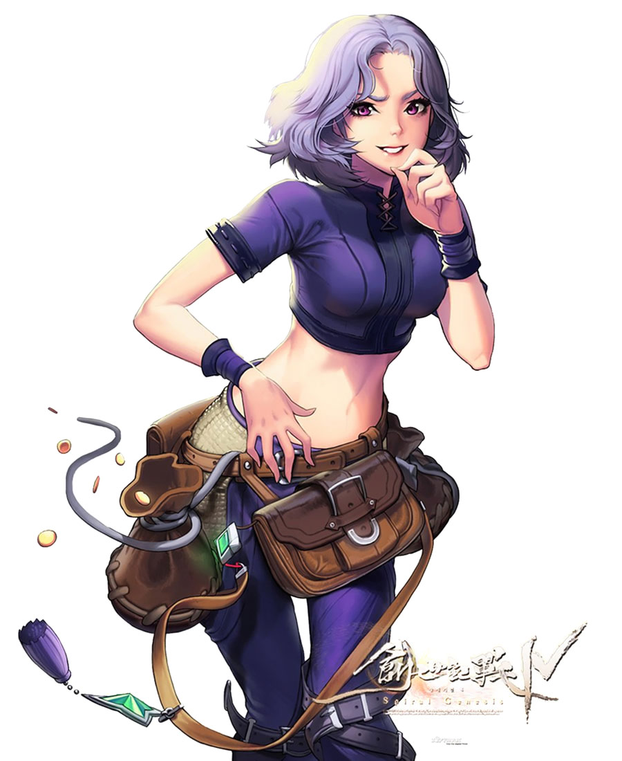 Cami Character Art from The War of Genesis IV: Spiral Genesis