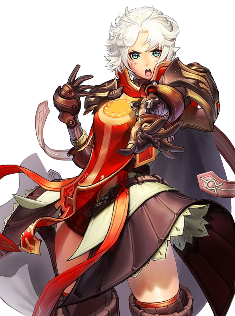 Cecil Luminous Character Art from The War of Genesis IV: Spiral Genesis