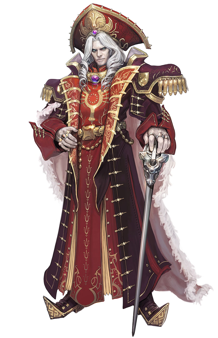 Cesare Character Art from The War of Genesis IV: Spiral Genesis