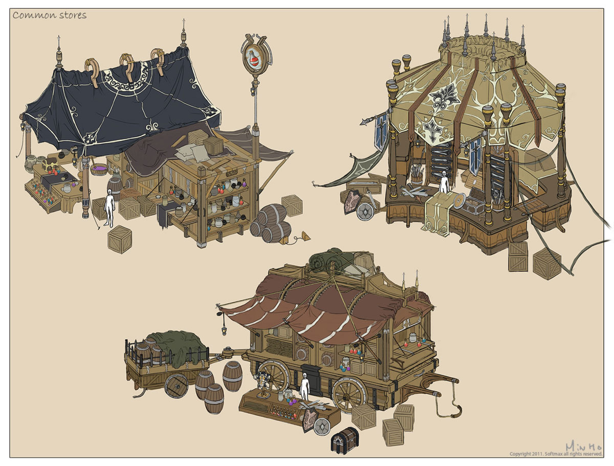 Common Stores Artwork from The War of Genesis IV: Spiral Genesis