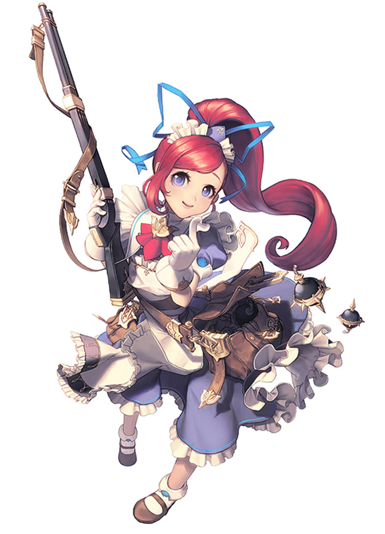 Cordelia Character Art from The War of Genesis IV: Spiral Genesis