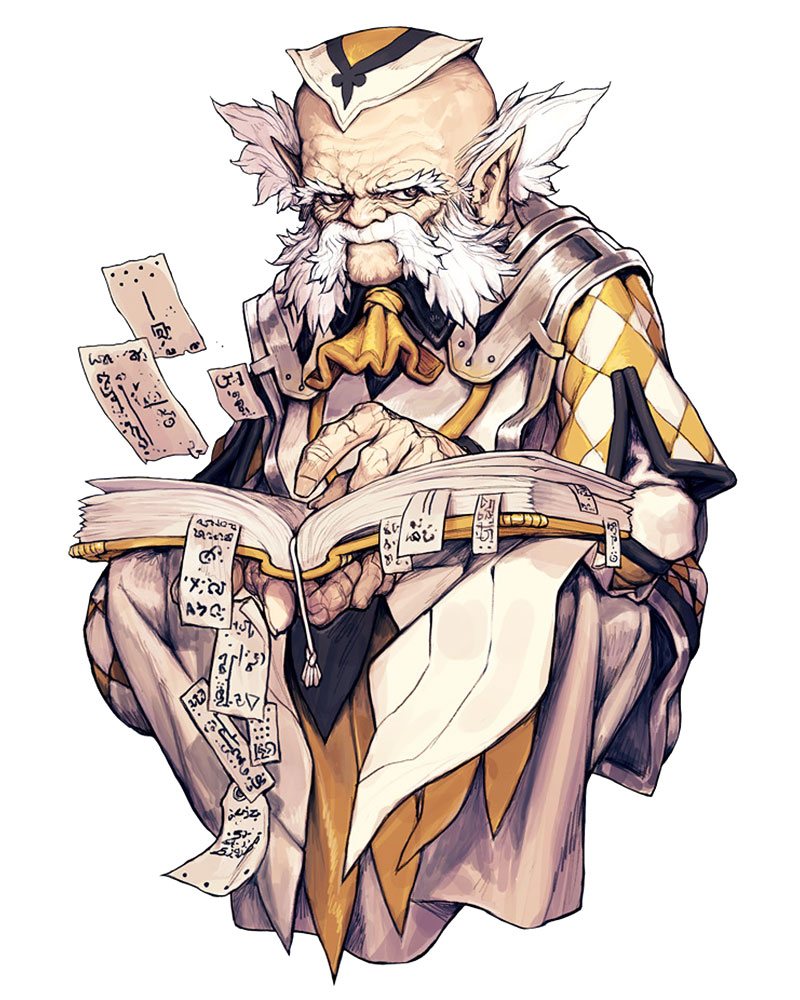 Draufnoy Character Art from The War of Genesis IV: Spiral Genesis