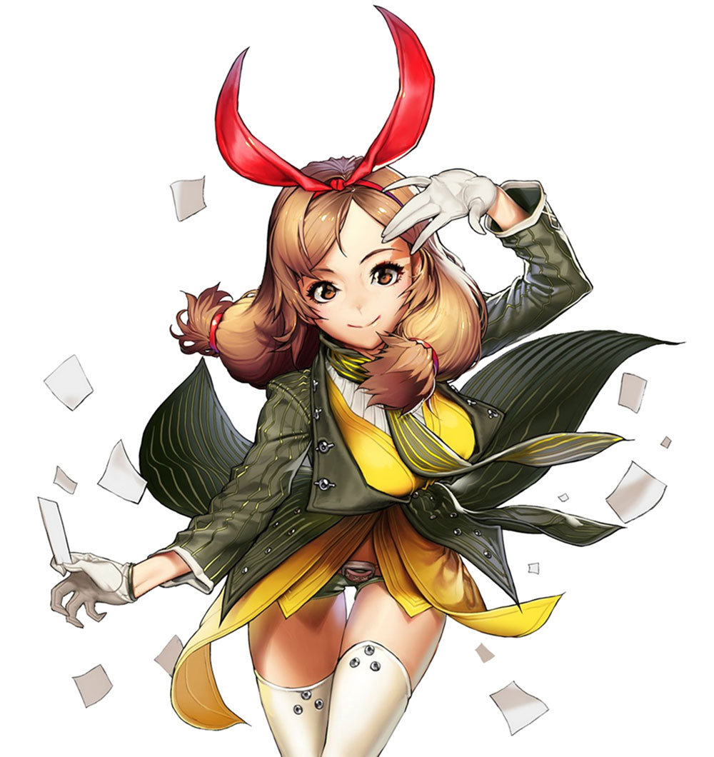 Emily Character Art from The War of Genesis IV: Spiral Genesis