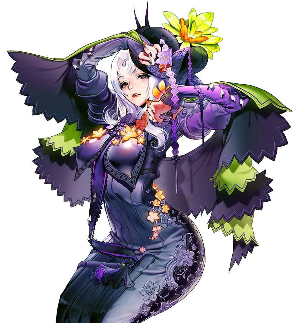 Esmeralda Character Art from The War of Genesis IV: Spiral Genesis