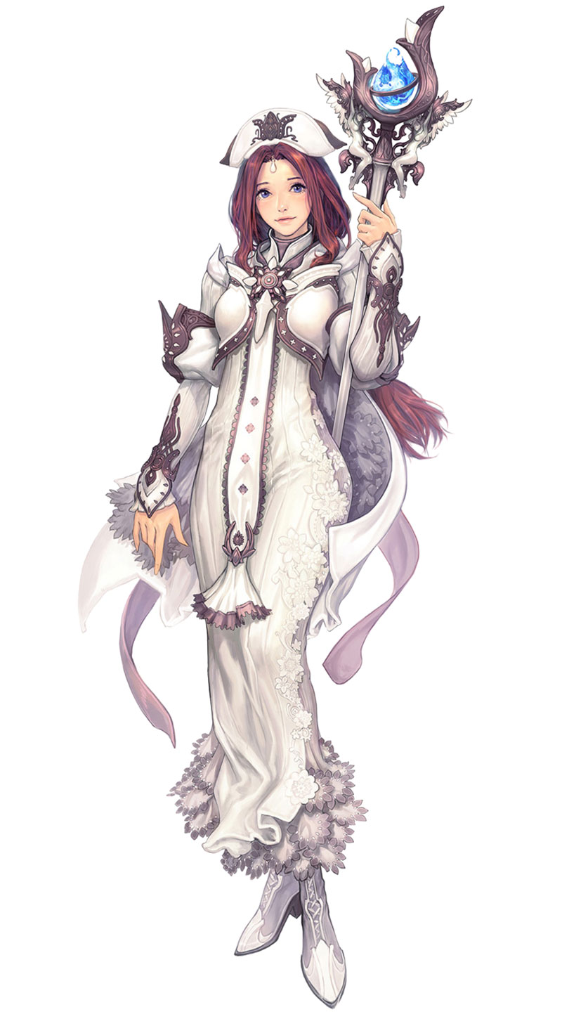 Esmeralda Character Art from The War of Genesis IV: Spiral Genesis