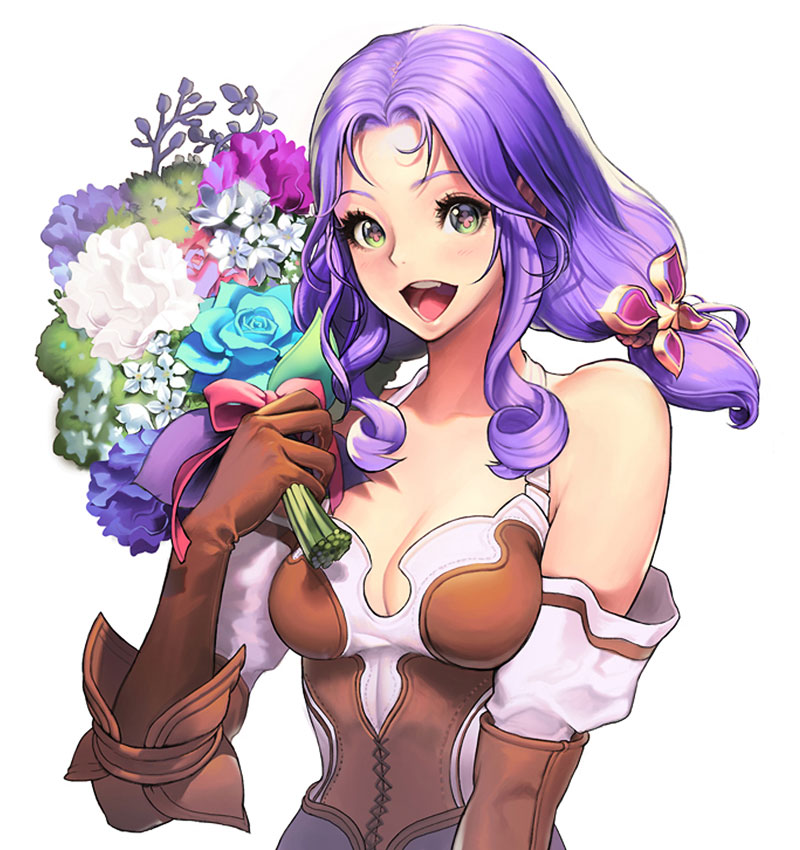 Female Avatar Character Art from The War of Genesis IV: Spiral Genesis