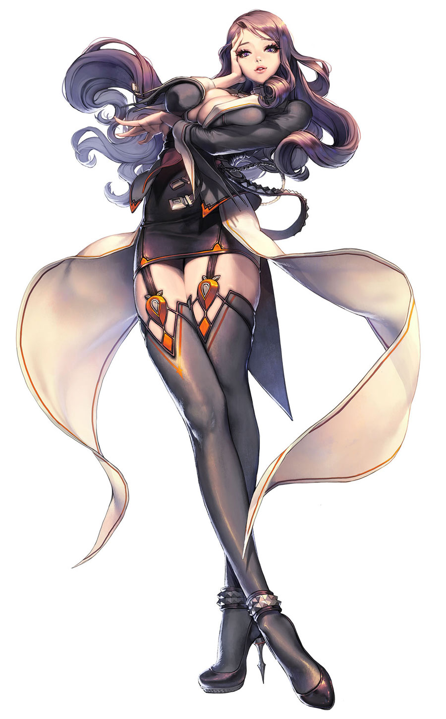 Grandis Character Art from The War of Genesis IV: Spiral Genesis