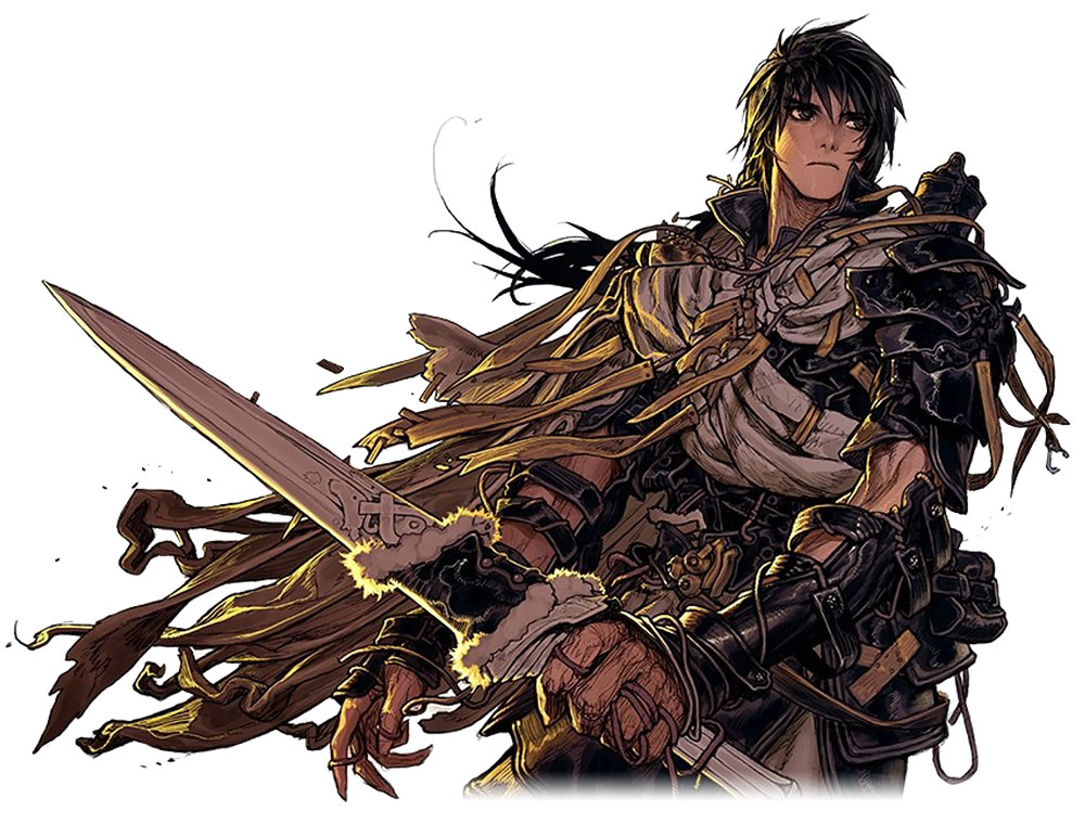 GS Character Art from The War of Genesis IV: Spiral Genesis