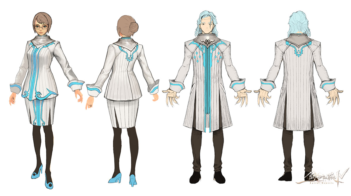 Guild Uniform Artwork from The War of Genesis IV: Spiral Genesis