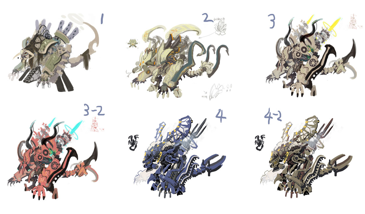 Janus Concept Artwork from The War of Genesis IV: Spiral Genesis