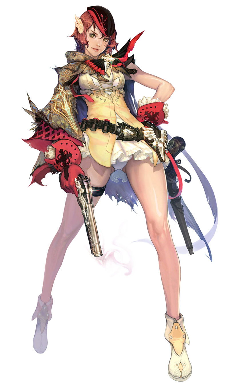 Kana Character Art from The War of Genesis IV: Spiral Genesis