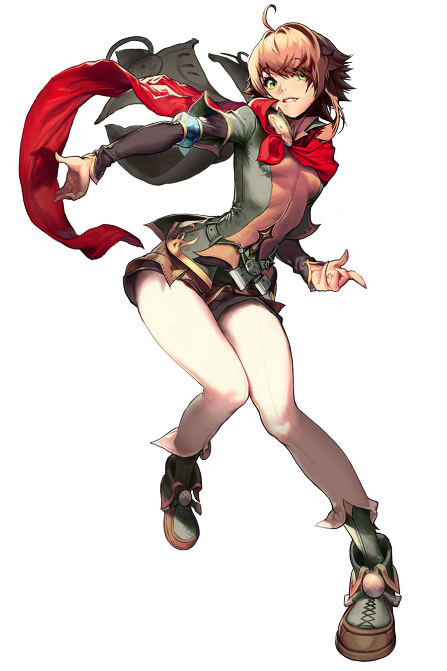 Kris Character Art from The War of Genesis IV: Spiral Genesis