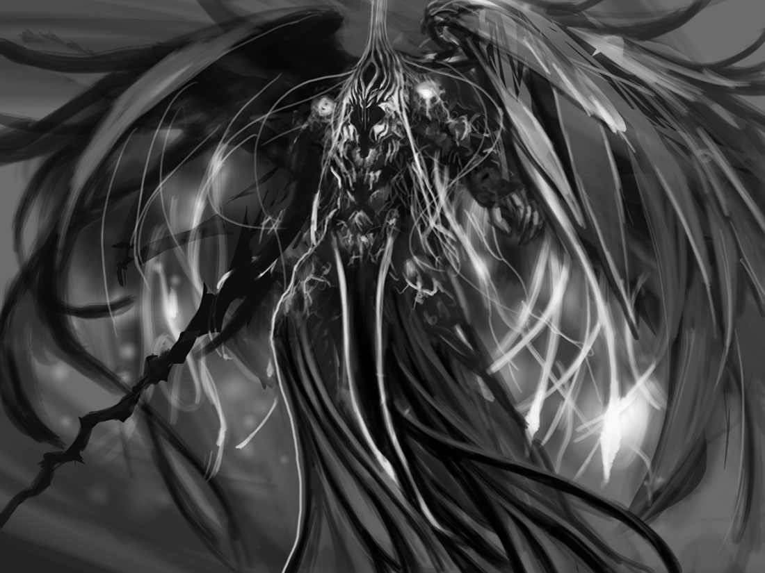 Machina Ideation Artwork from The War of Genesis IV: Spiral Genesis