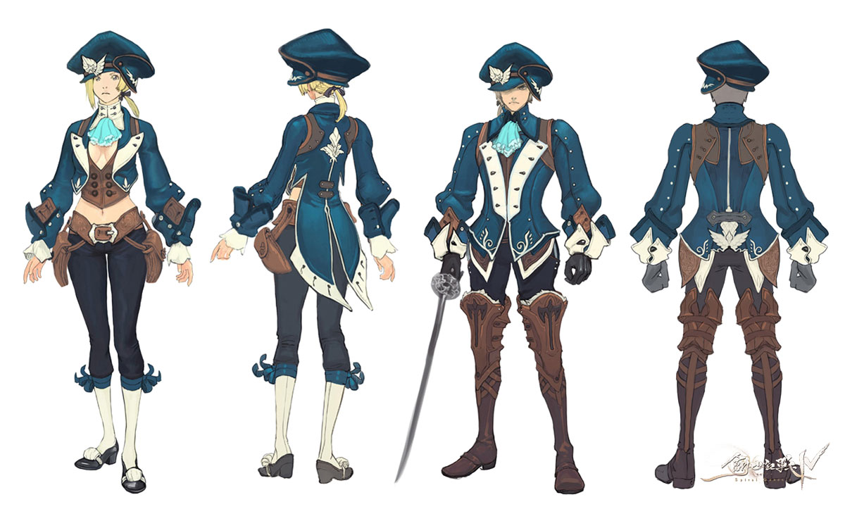 Militia Uniform Artwork from The War of Genesis IV: Spiral Genesis