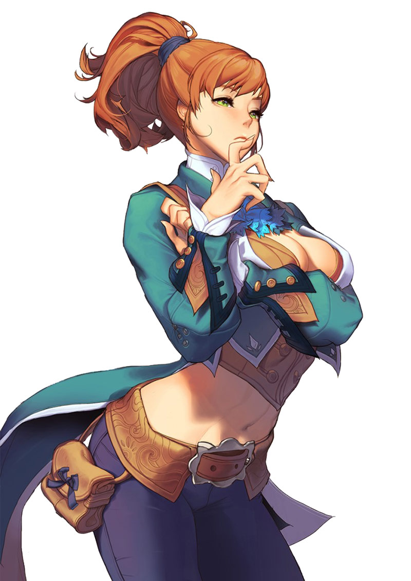 Rajis Character Art from The War of Genesis IV: Spiral Genesis