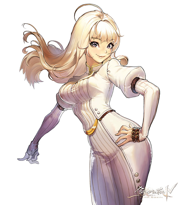 Reis Character Art from The War of Genesis IV: Spiral Genesis