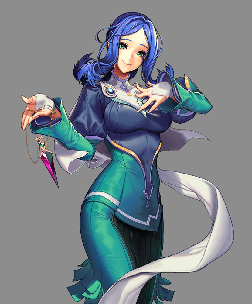 Rune Character Art from The War of Genesis IV: Spiral Genesis